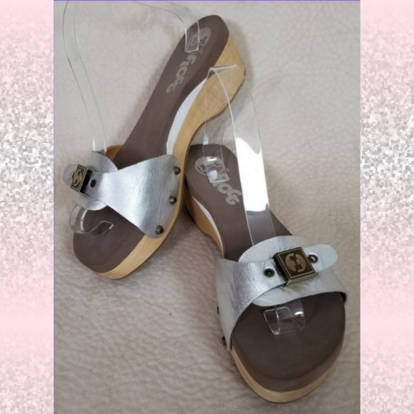 Flogg Shoes - Flogg silver slip-ons